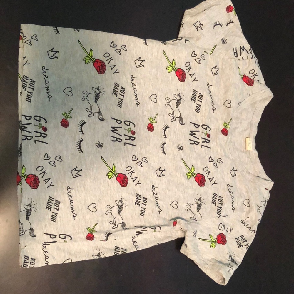 Cropped shirt